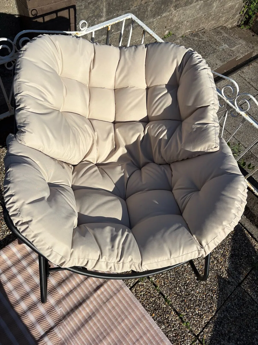 Large garden rocking chair - Image 4
