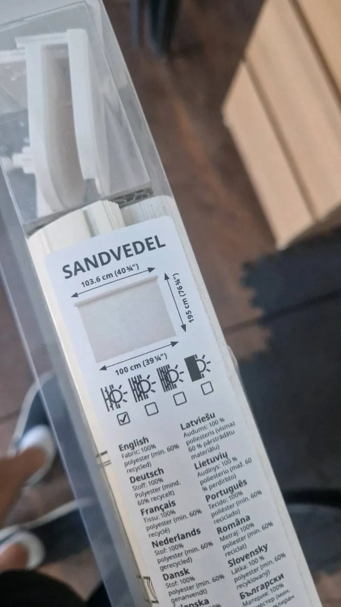 Ikea Sandvedel Blinds 100x195cm - Image 1