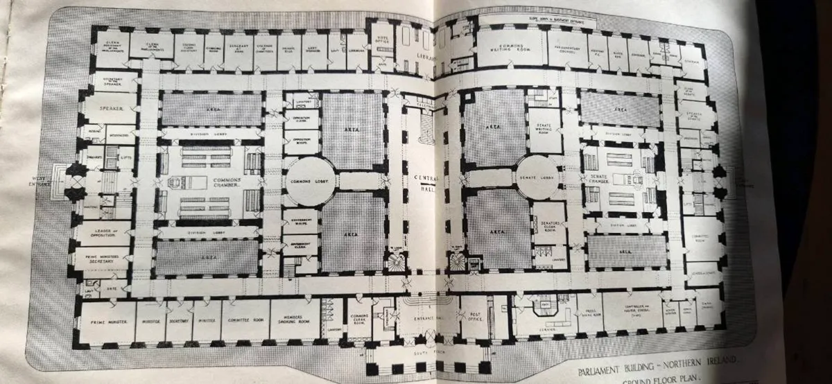 Rare, Original Commerative Book of Stormont - Image 4