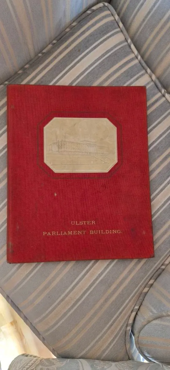 Rare, Original Commerative Book of Stormont - Image 1
