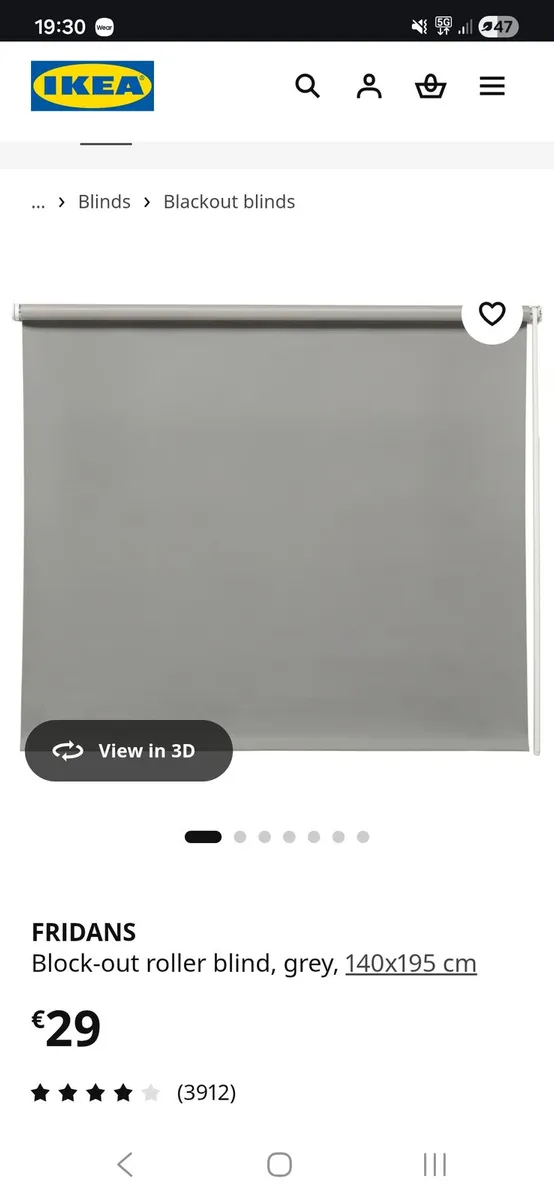 Ikea Fridans Blind - Image 2