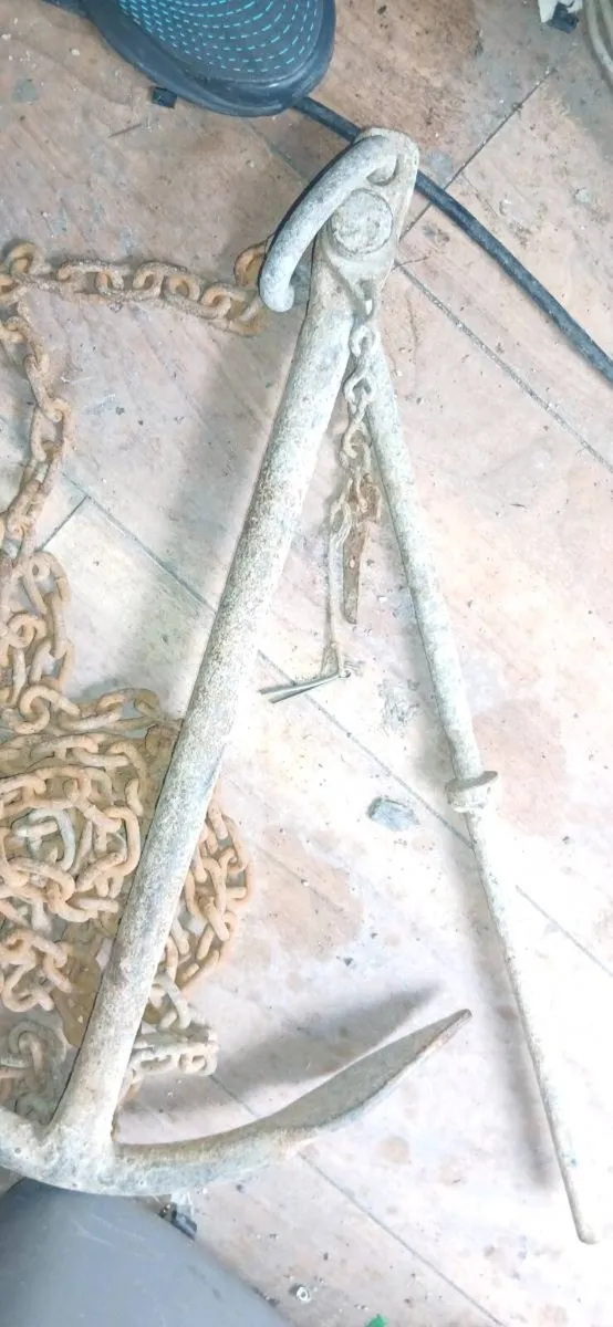 10 lbs anchor and chain - Image 3