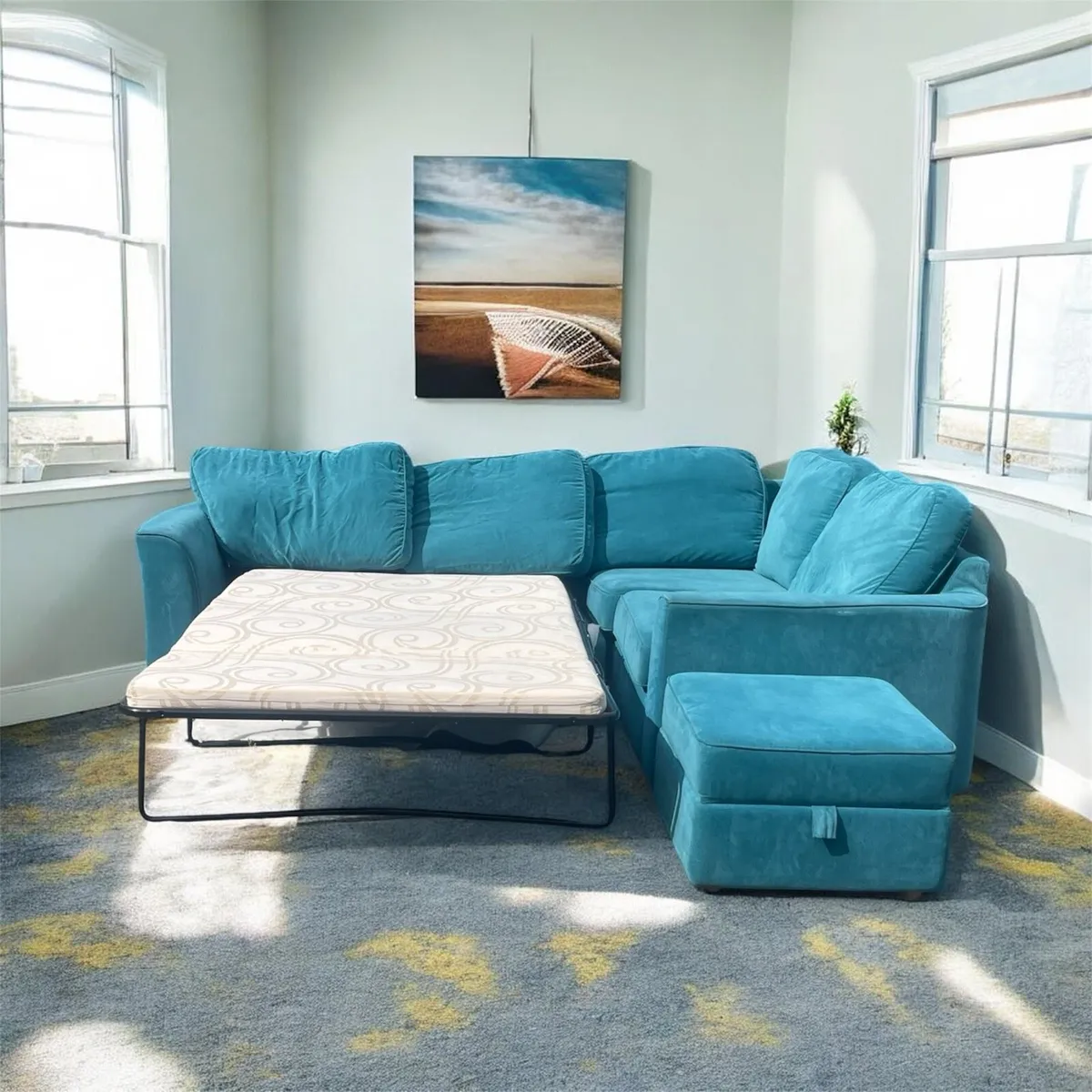 Dfs corner sofa/sofabed - Image 2