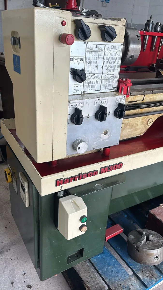 Harrison M300 manual lathe - Image 4