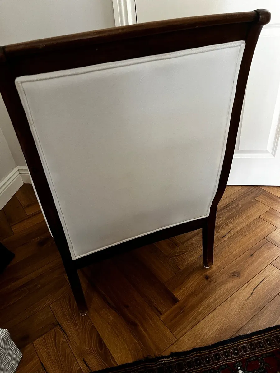 French 1930’s Rosewood Chair - Image 4