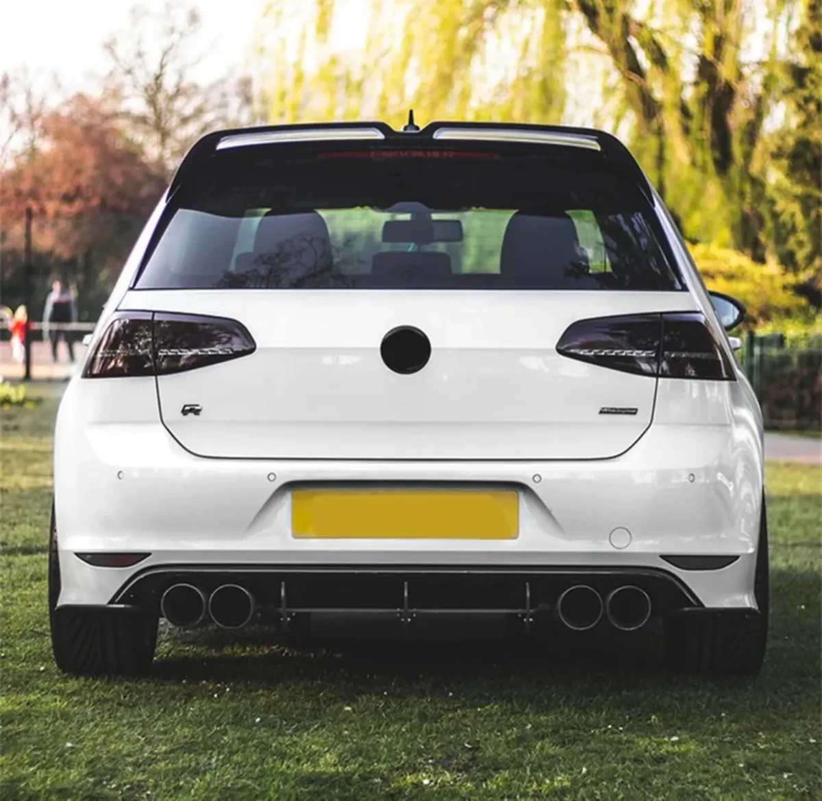 VW golf Mk 7/7.5 Rear Spoiler & front splitter - Image 2