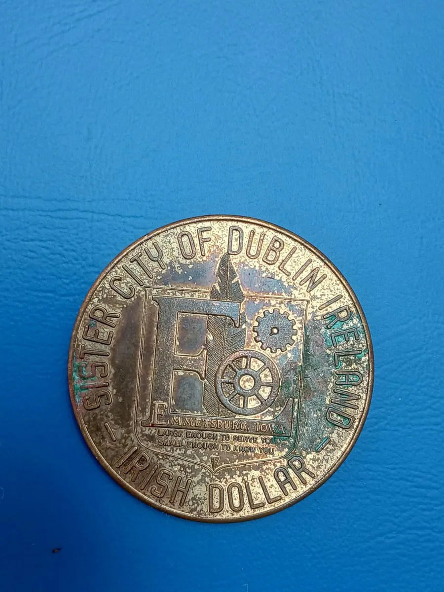Robert emmet irish dollar token - Image 2