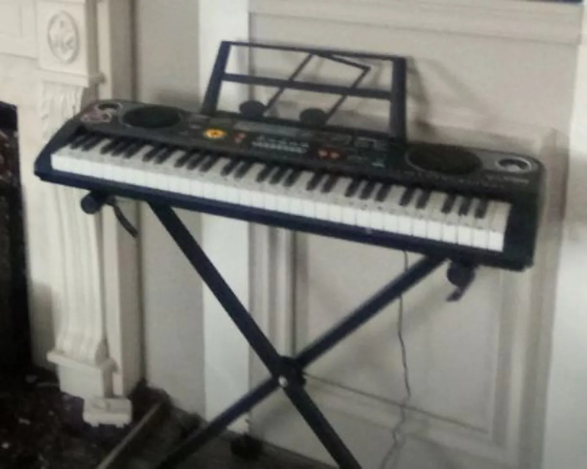 Keyboard and stand