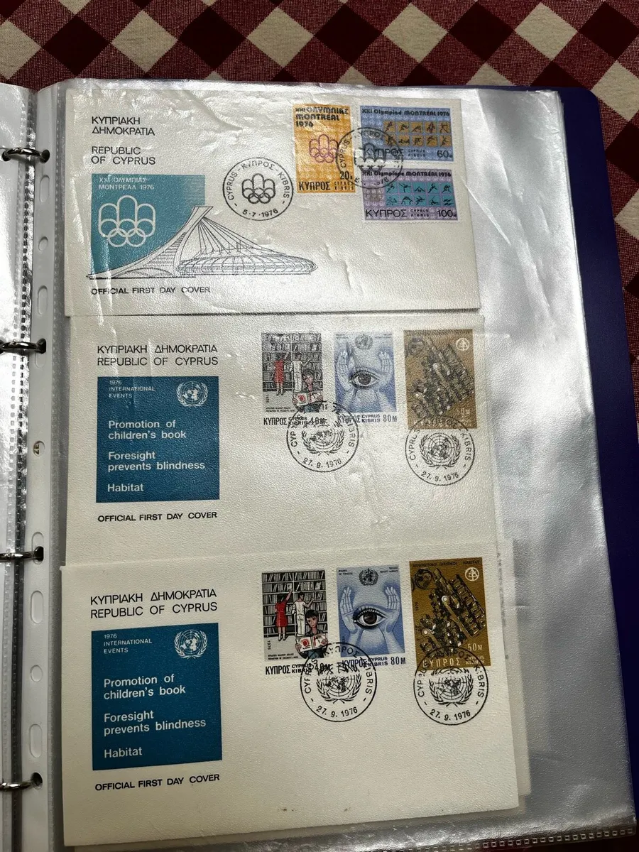Collection of 1st issue 1970’s  Cyprian stamps - Image 2