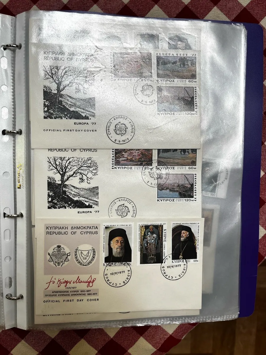 Collection of 1st issue 1970’s  Cyprian stamps - Image 3