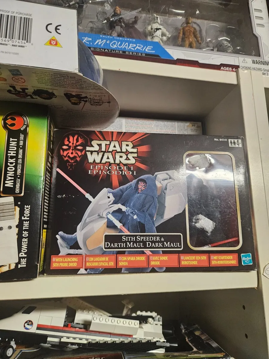 Star Wars Eposide 1 Darth Maul and Sith Speeder