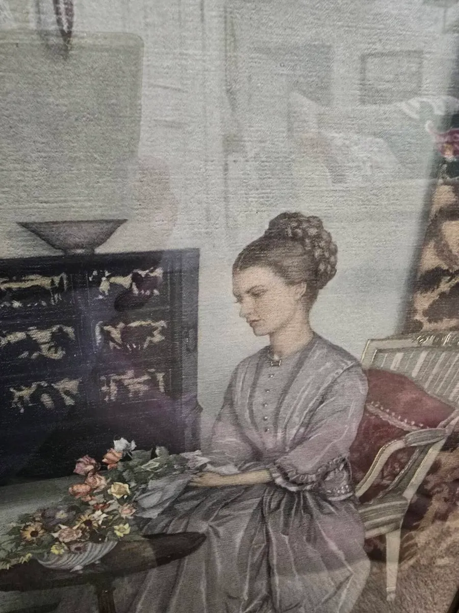 Framed vintage print - Image 2
