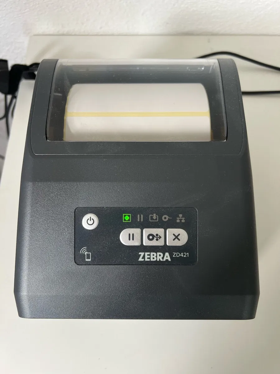 Label PrinterZebra ZD421 direct thermal  with Blue
