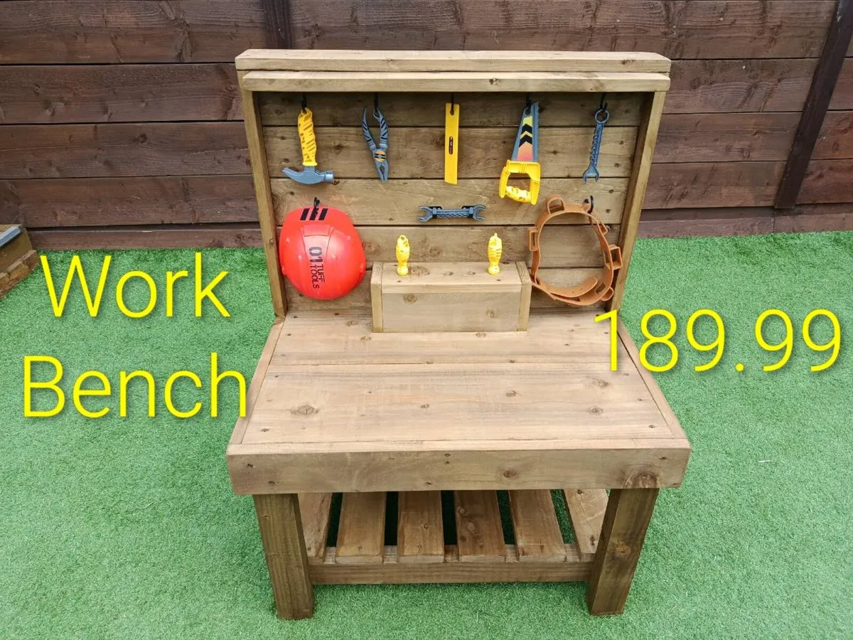Garden Mud kitchen & benches €189.99 - €279.99 - Image 3