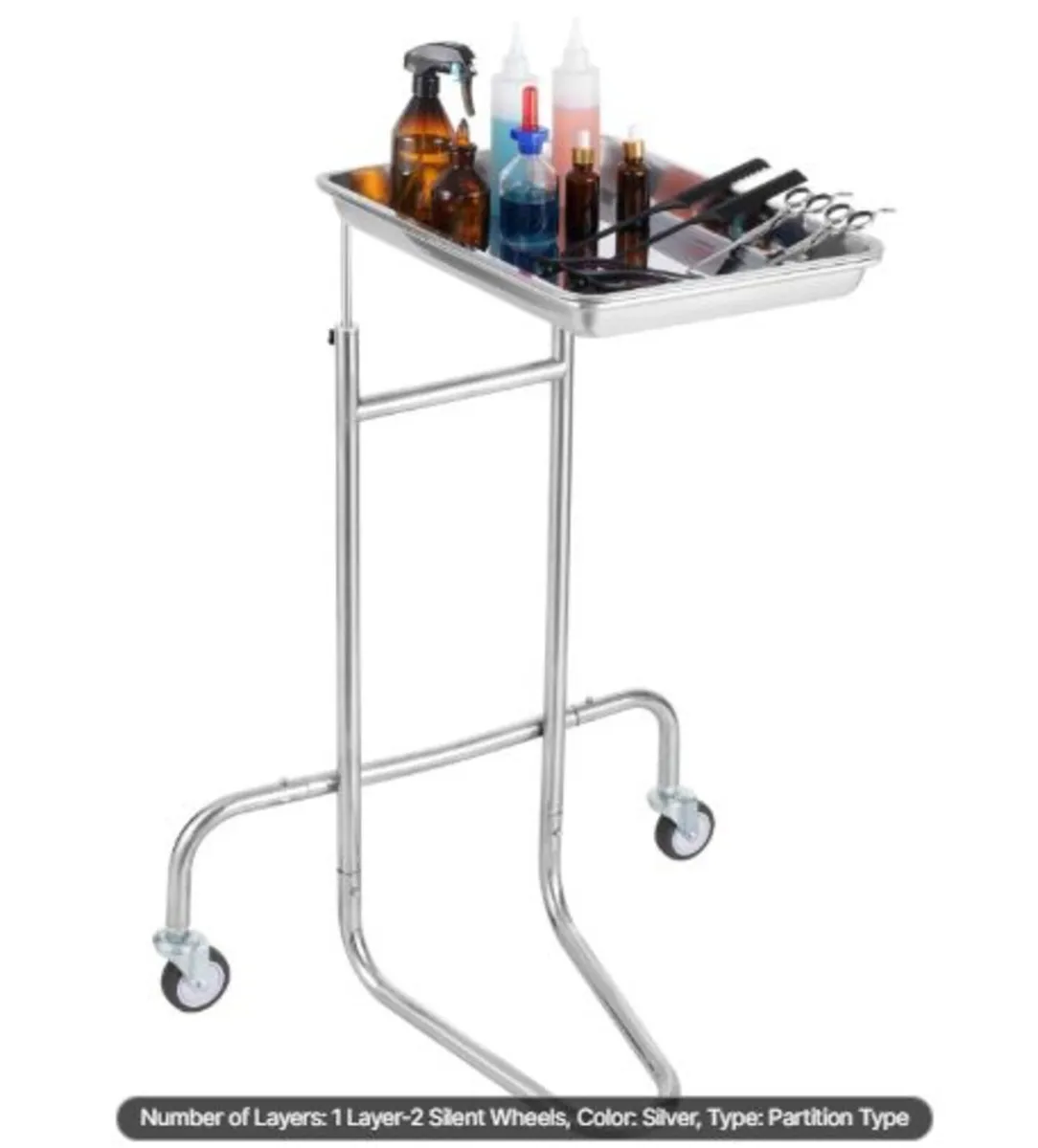 Stainless Steel Lab Carts, Lab Utility Cart - Image 1