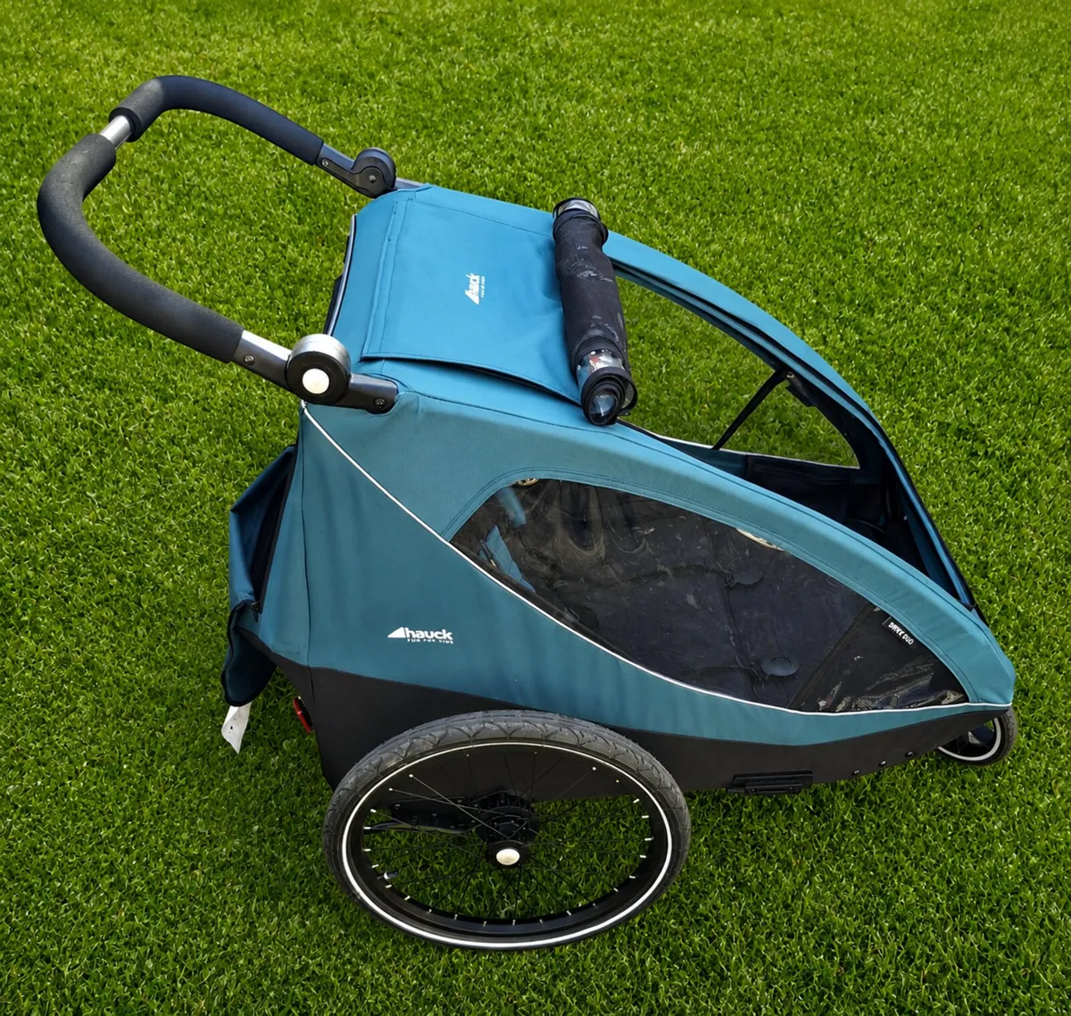 Hauck Dryk Duo Plus – Double Child Trailer / Pushc - Image 1