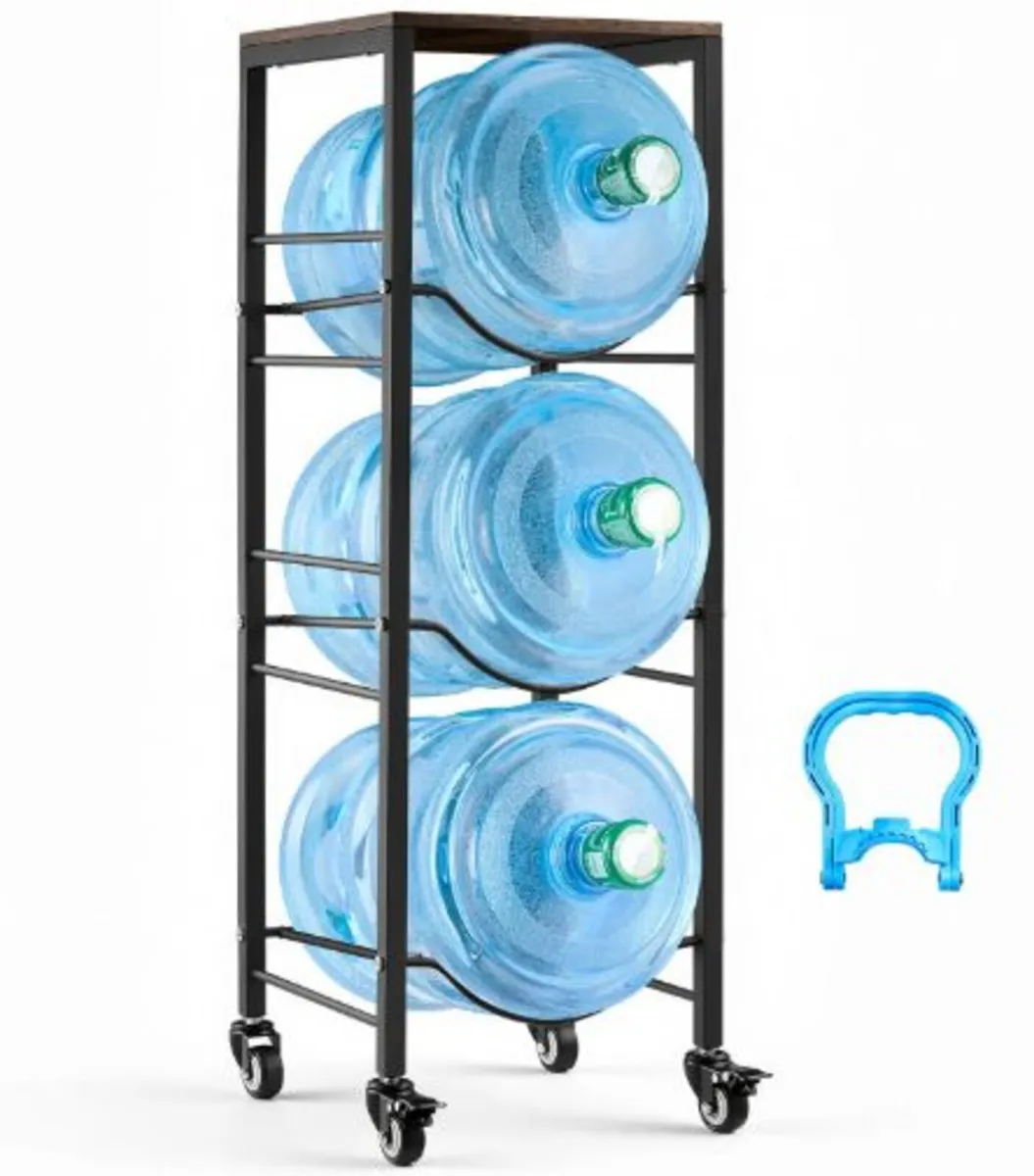 Water Jug Holder, 4 Tiers 11 L and 19 L Water - Image 1