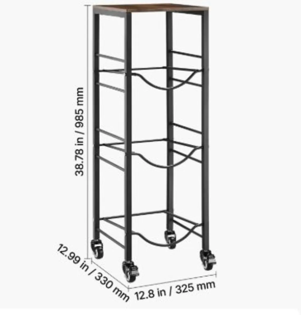 Water Jug Holder, 4 Tiers 11 L and 19 L Water - Image 3