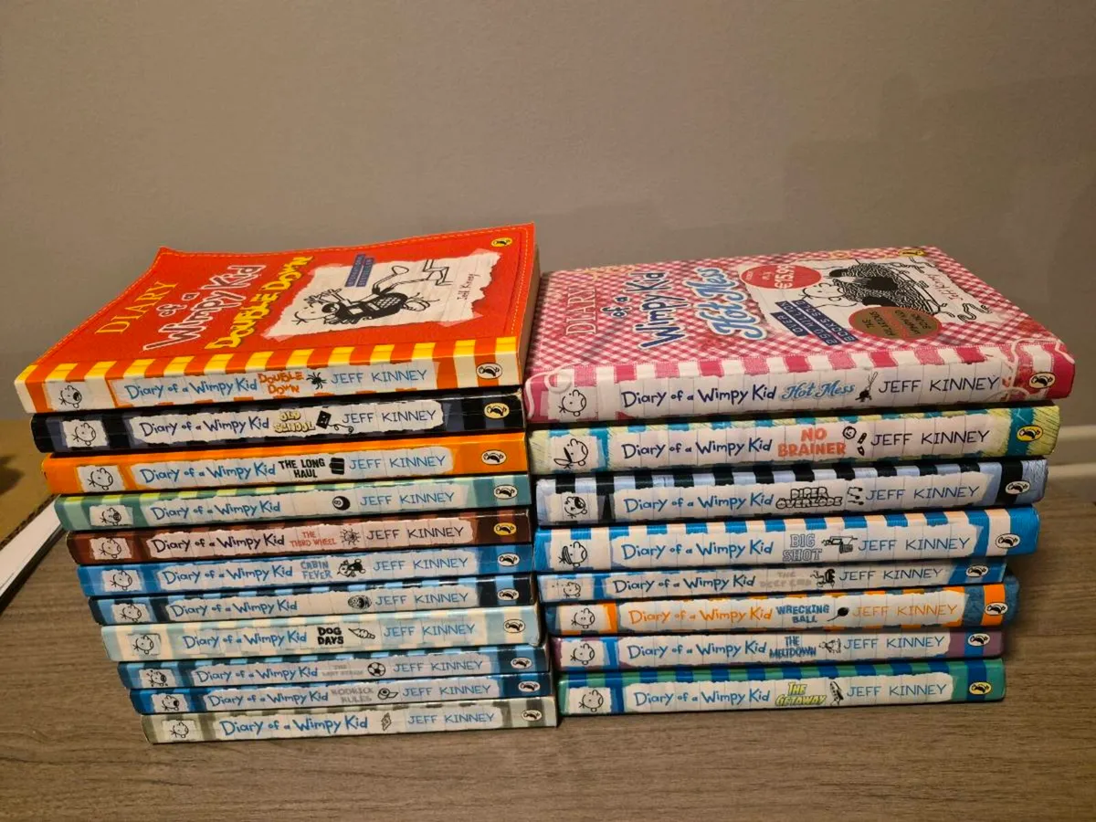 Diary of a Wimpy Kid Books (1-19) - Image 1