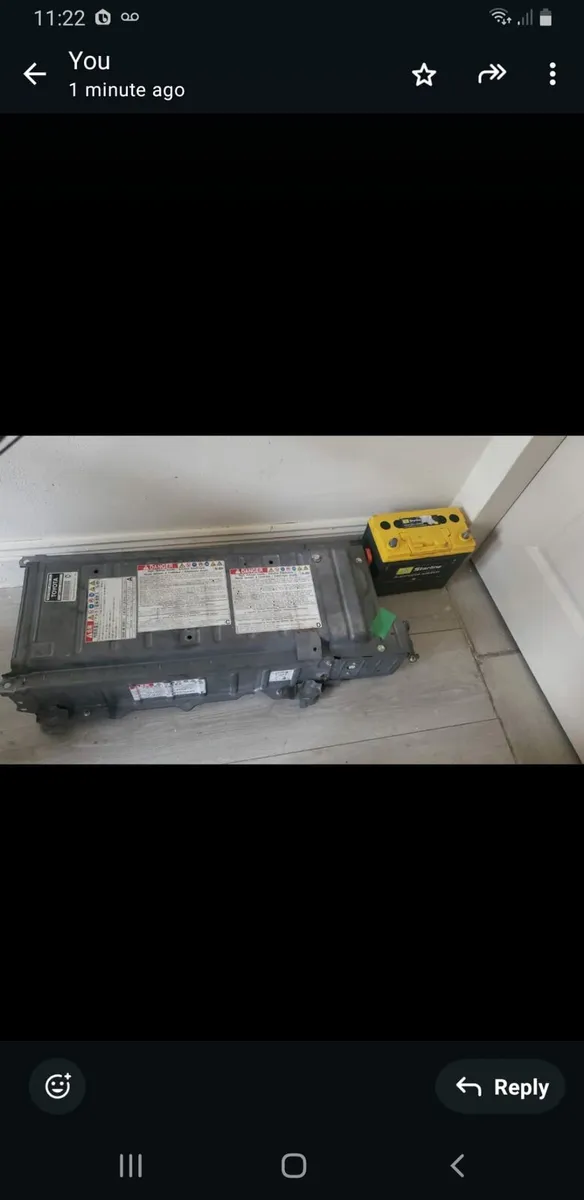 Prius hybrid battery rarely used almost new
