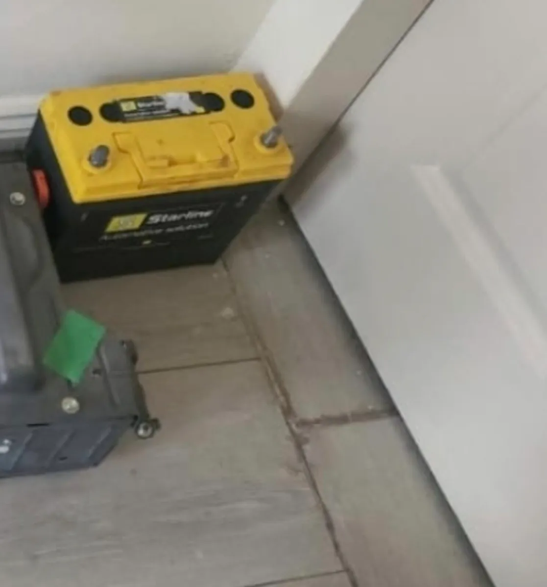 Small prius back boot battery new