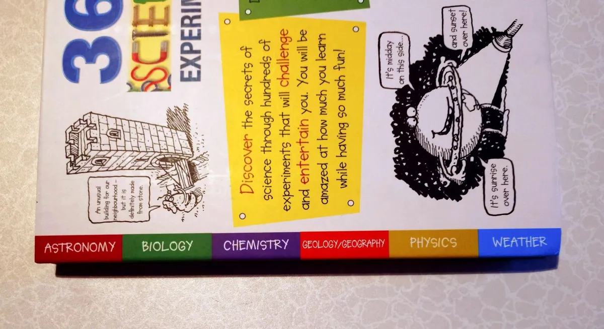365 Science Experiment Book (Good Condition). - Image 3