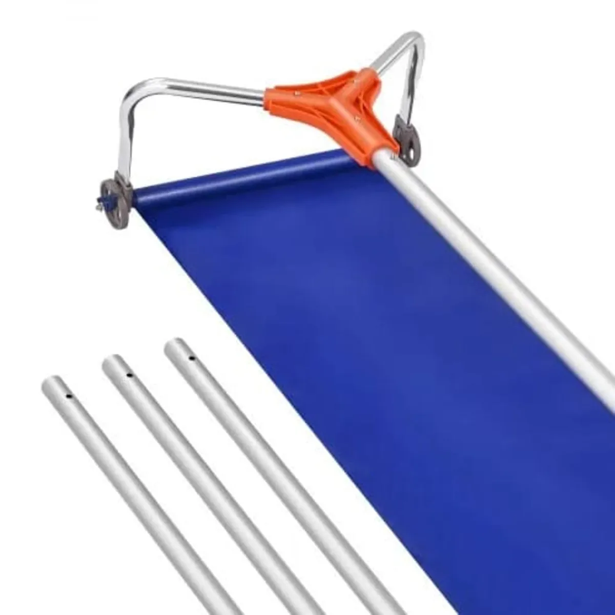 Snow Roof Rake, 27cm Aluminum Blade, 1.25-5.24 m A - Image 1