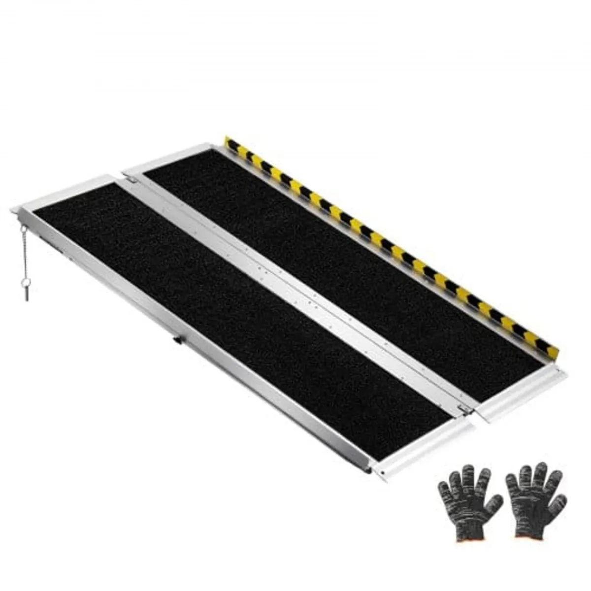 Portable Wheelchair Ramp, 1219.2 mm, Non-Slip Alum - Image 1