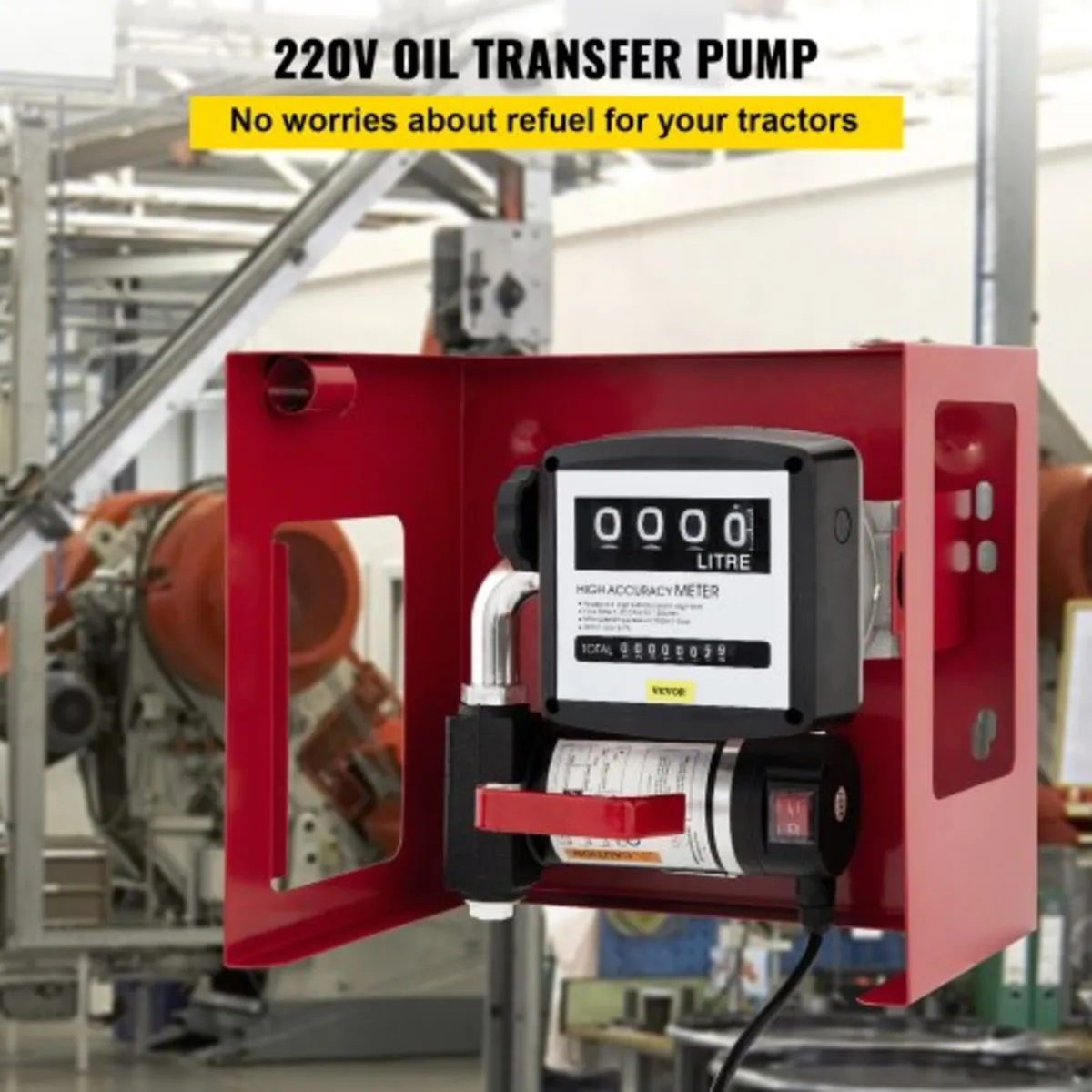 L Diesel Pump, Heating Oil Pump, 300 W Self-Primin - Image 3