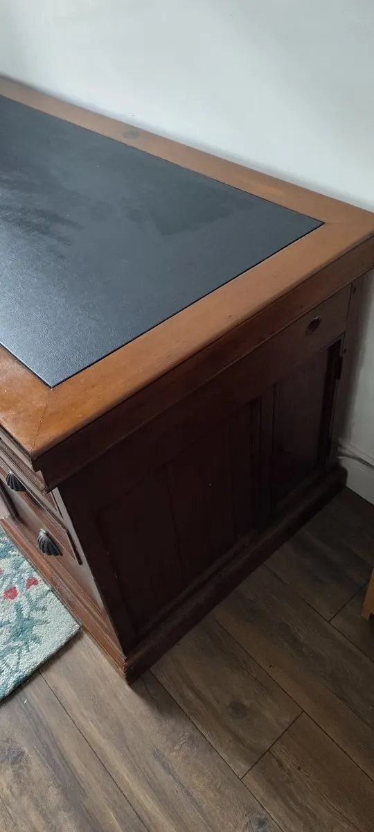 Solid Wood Office Desk - Image 2