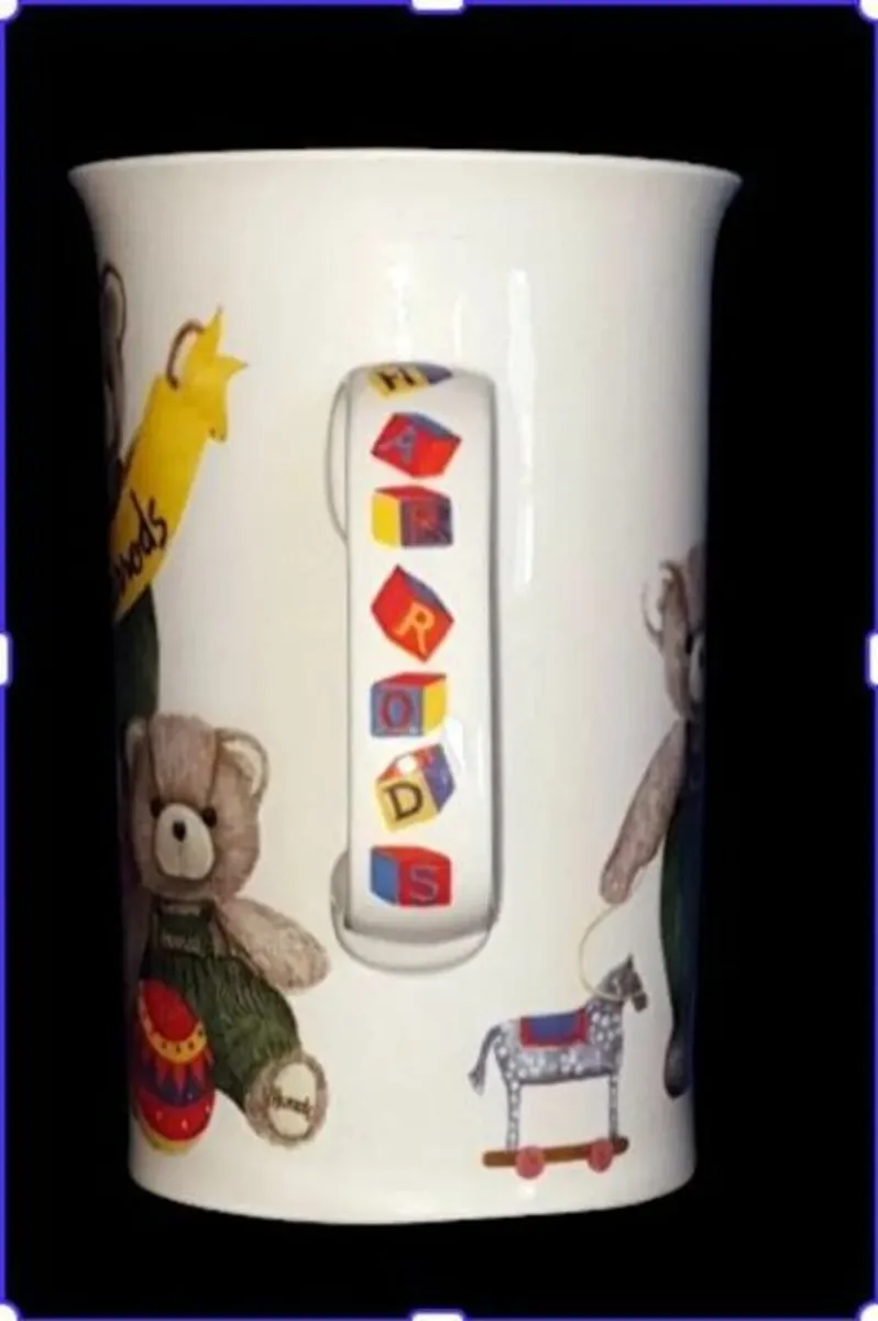 Vintage Harrods Fine Bone China Teddy Bear Mug - Image 3