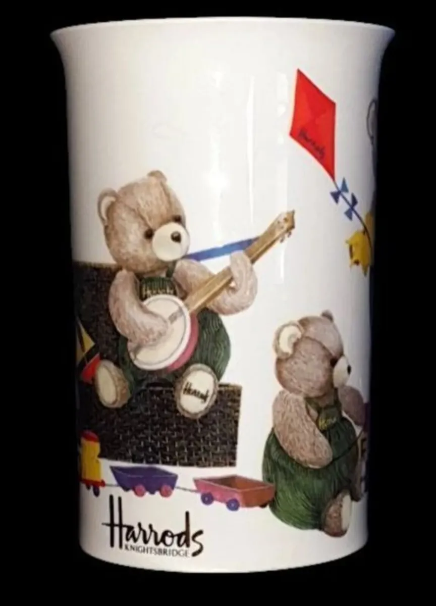 Vintage Harrods Fine Bone China Teddy Bear Mug - Image 4