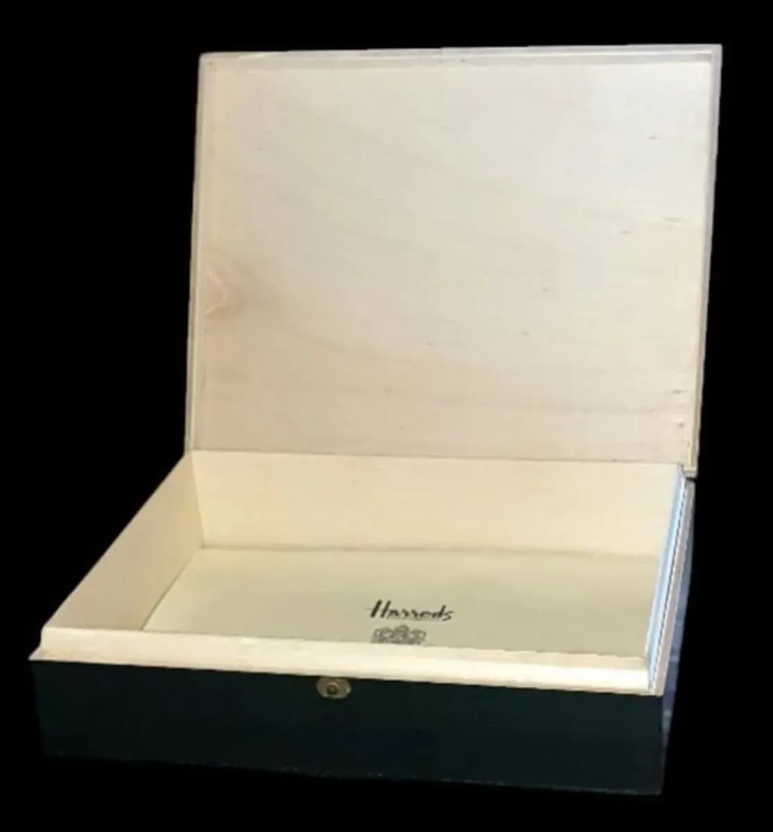 Vintage Harrods Wooden Gift Box - Image 4