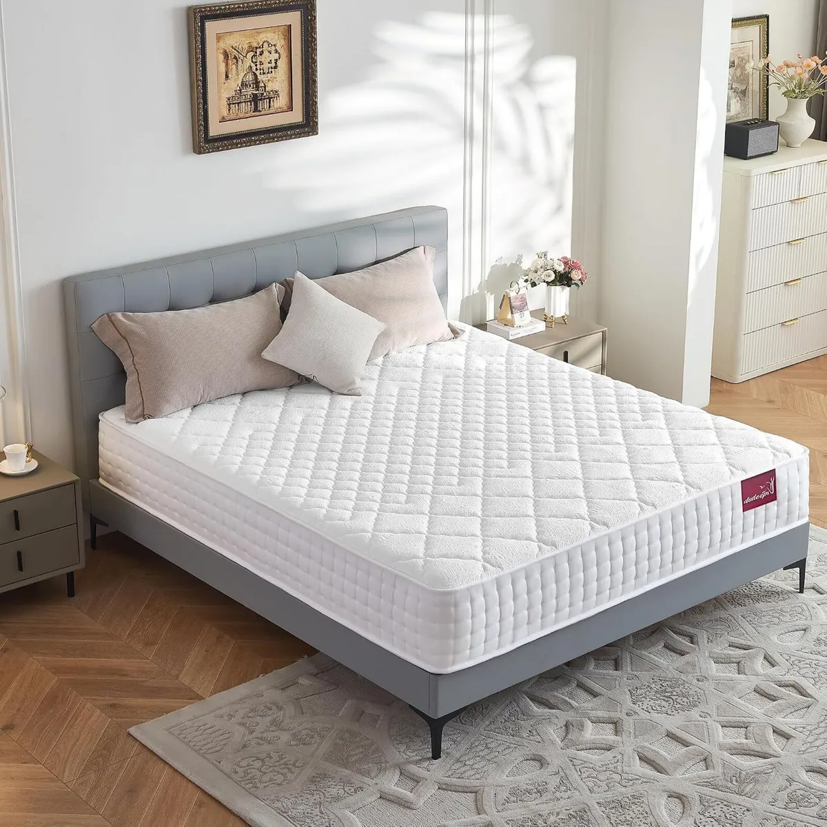 Mattress 10" Memory Foam Pocket Sprung 9-Zone - Image 2