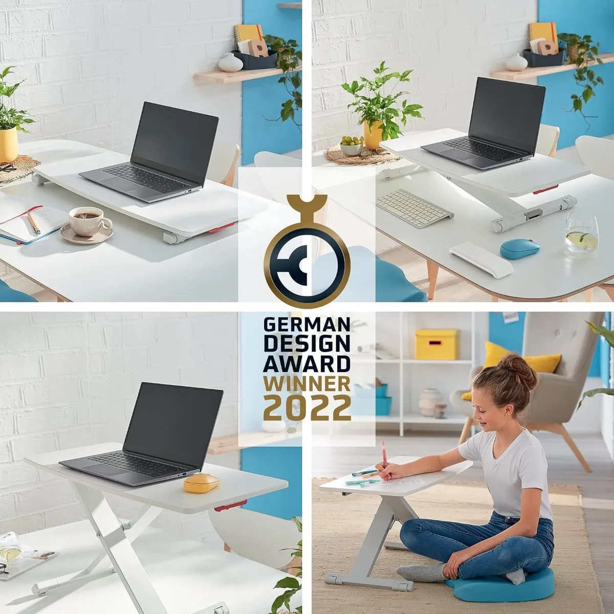 Standing Desk Converter Compact Ergonomic Height - Image 4