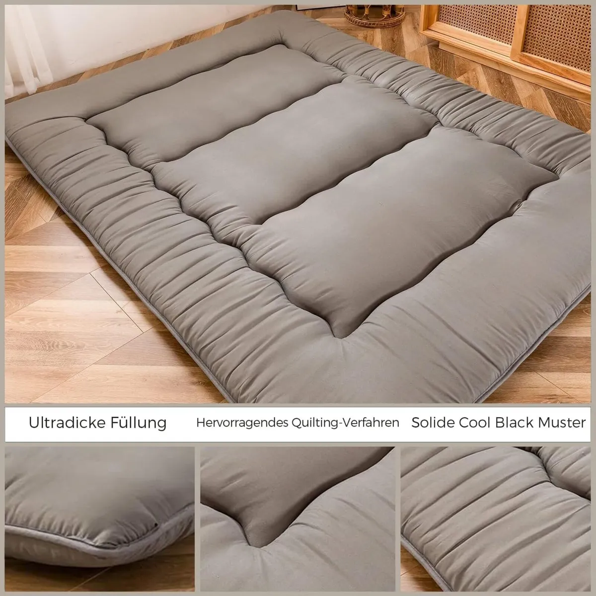 Floor Futon Mattress Thicken Tatami Sleeping Pad - Image 3