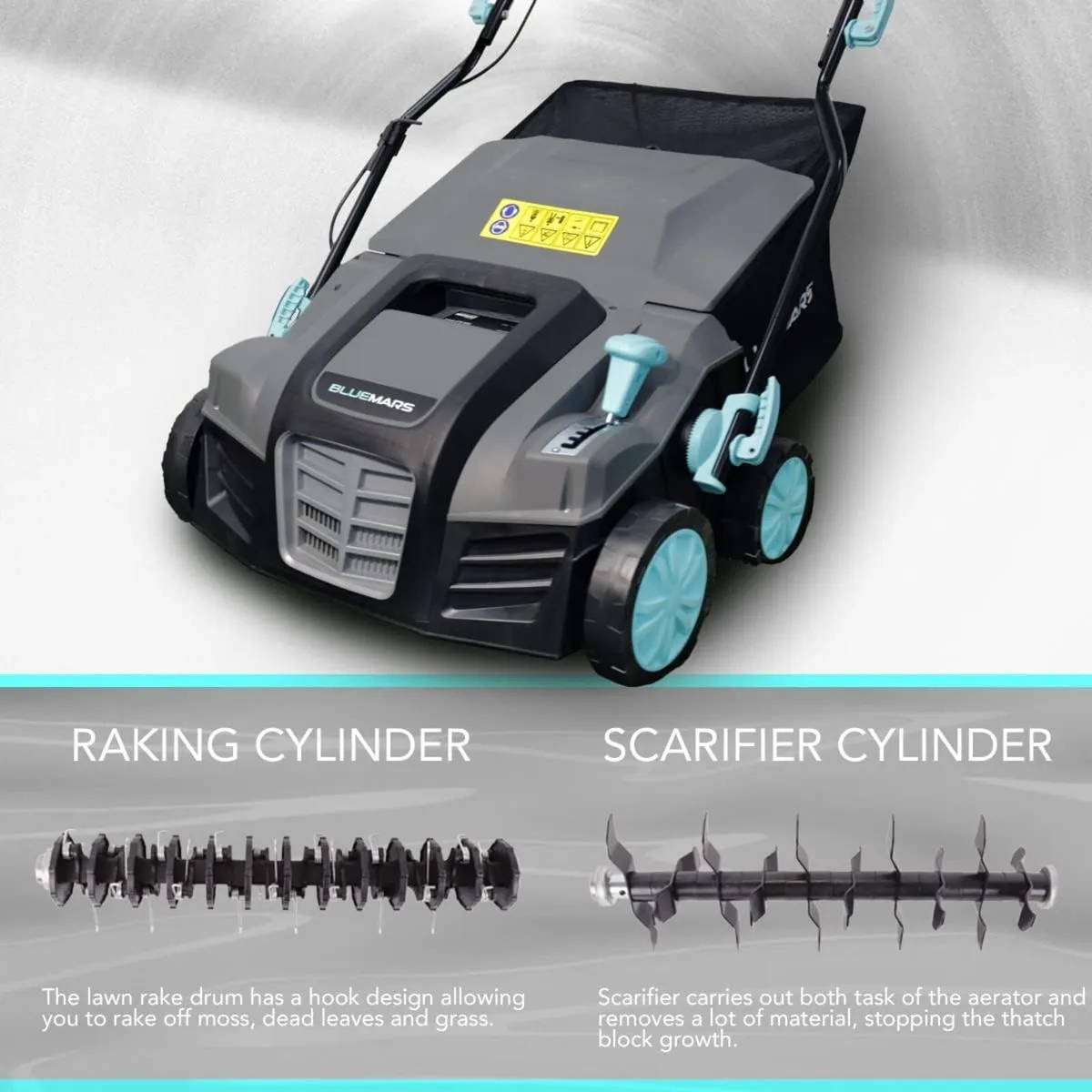 2000W Lawn Scarifier and Aerator 40CM Working - Image 4