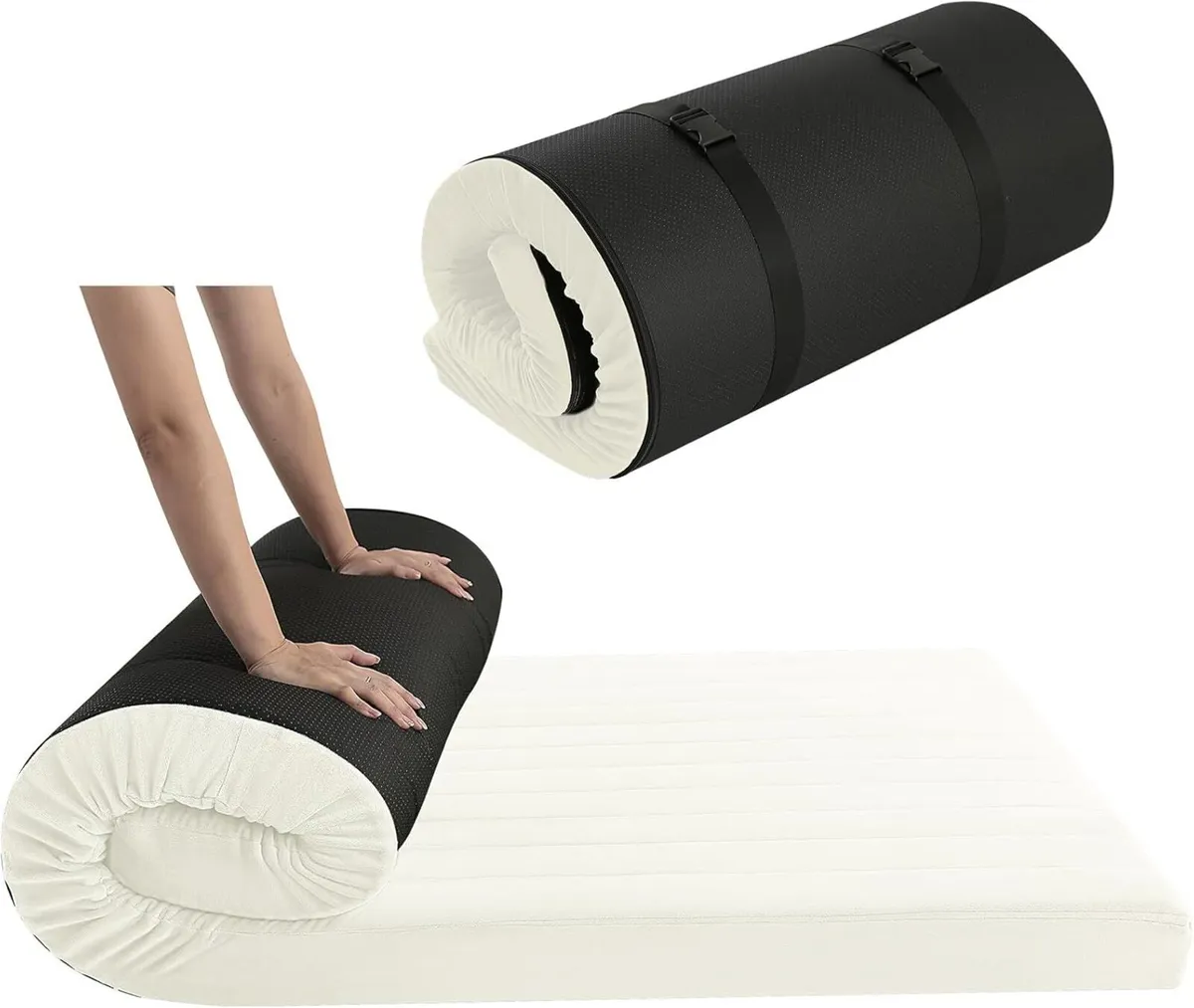 Roll Up Floor Mattress High Density Foam Foldable - Image 1