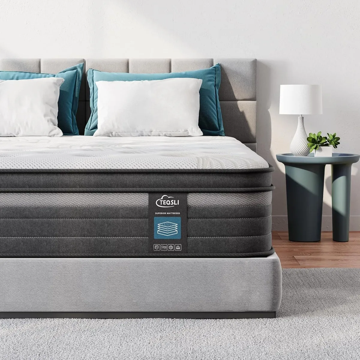 Individually Pocket Sprung Mattress with Soft - Image 1