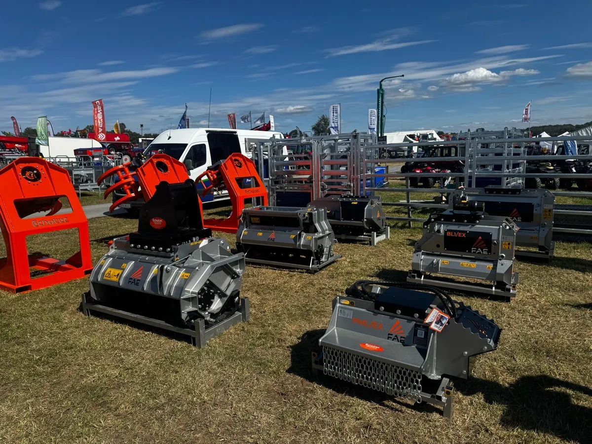 FAE Mulchers at Tullamore Show - Image 1