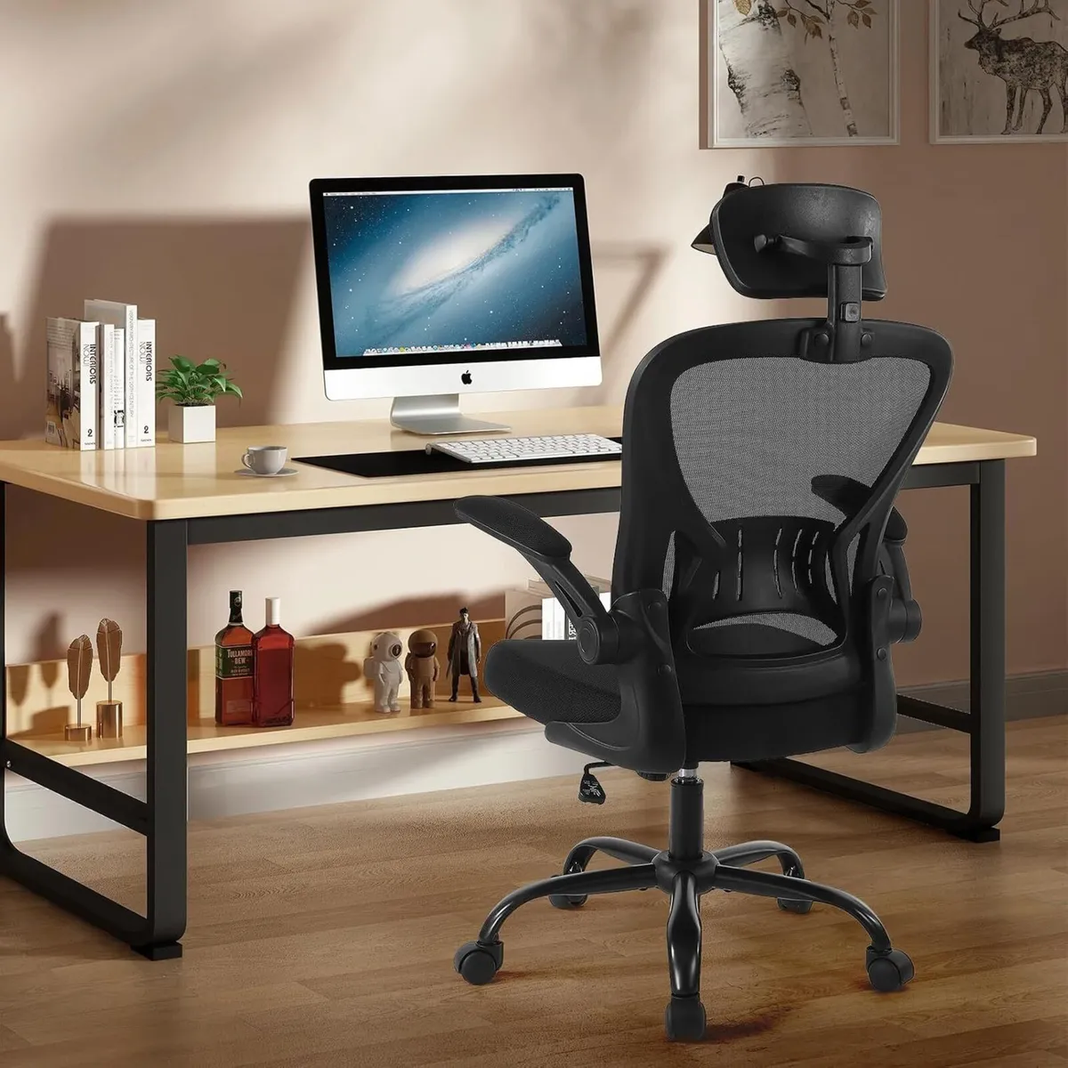 Office Chair Ergonomic Mesh Adjustable Desk - Image 2