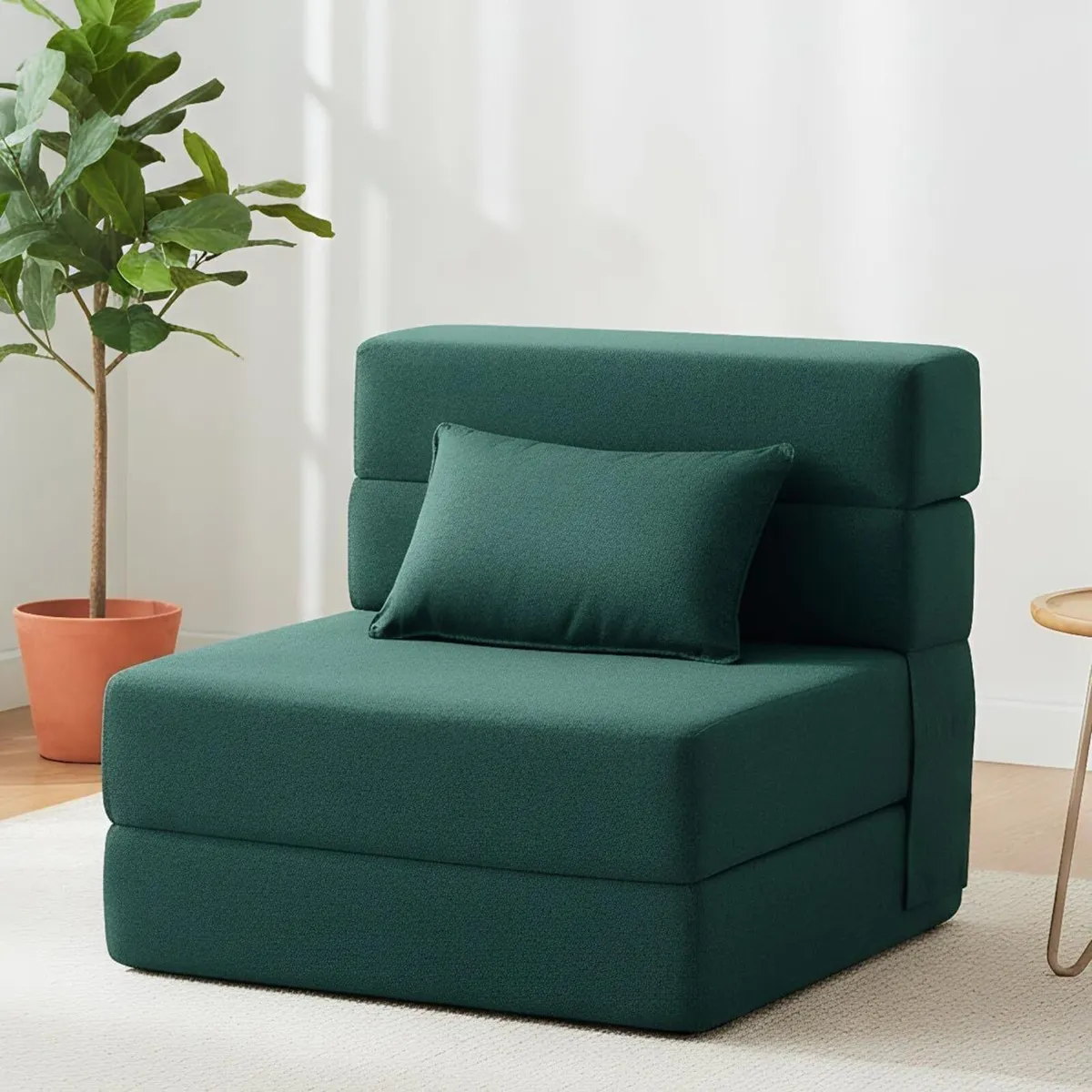 Convertible Folding Sofa Bed-Sleeper Chair - Image 1