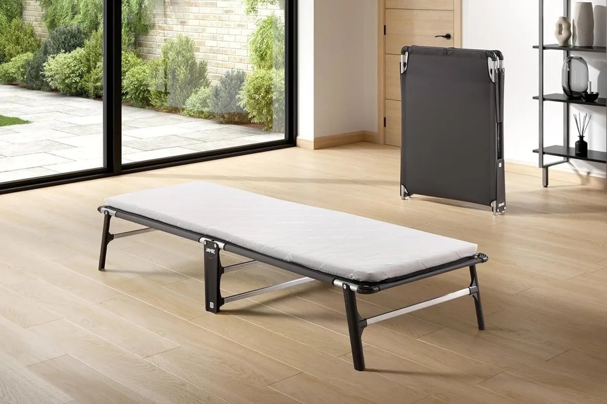 Compact Folding Bed with E-Fibre Mattress - Image 2