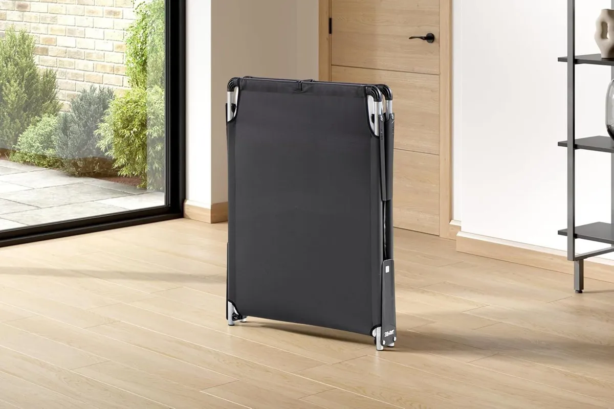 Compact Folding Bed with E-Fibre Mattress - Image 4