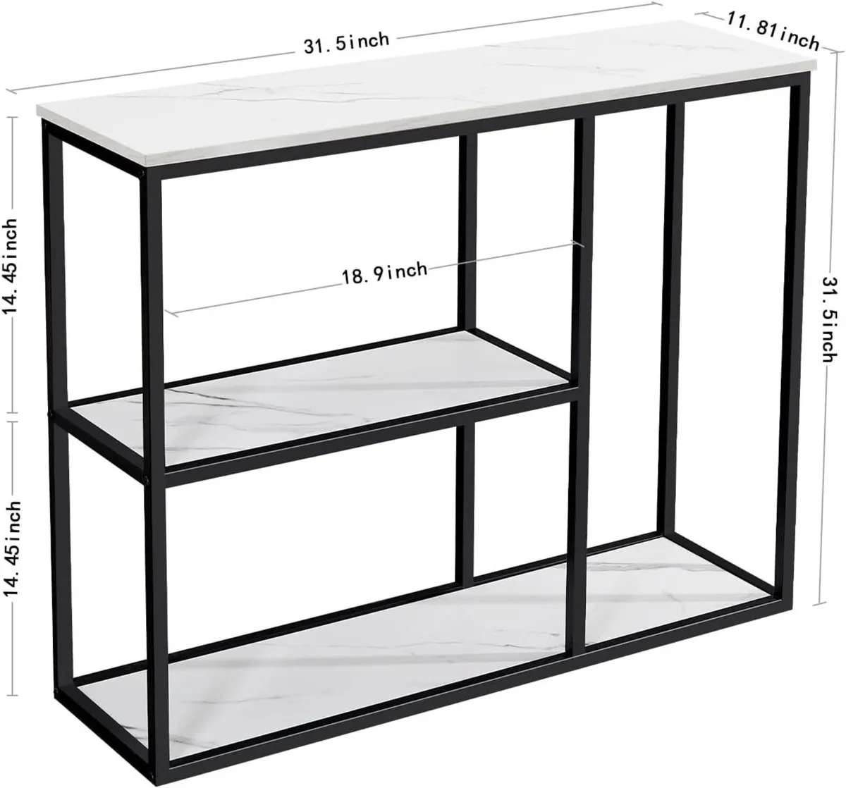 80CM Console Table Narrow Entry for Living Room - Image 2