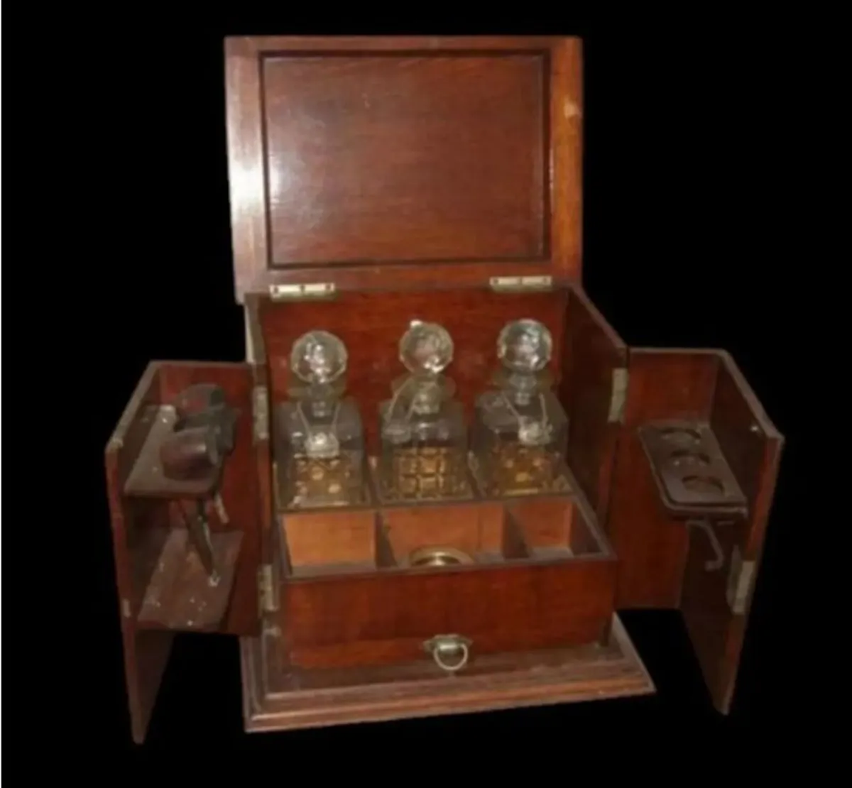Authentic Vintage Victorian Tantalus - Image 1
