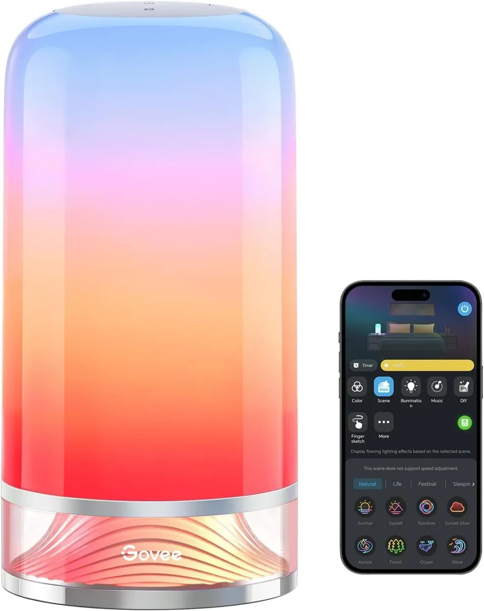 Bedside Touch Table Lamp Rgbicww Matter Alexa - Image 1
