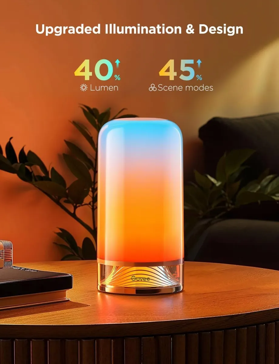 Bedside Touch Table Lamp Rgbicww Matter Alexa - Image 2
