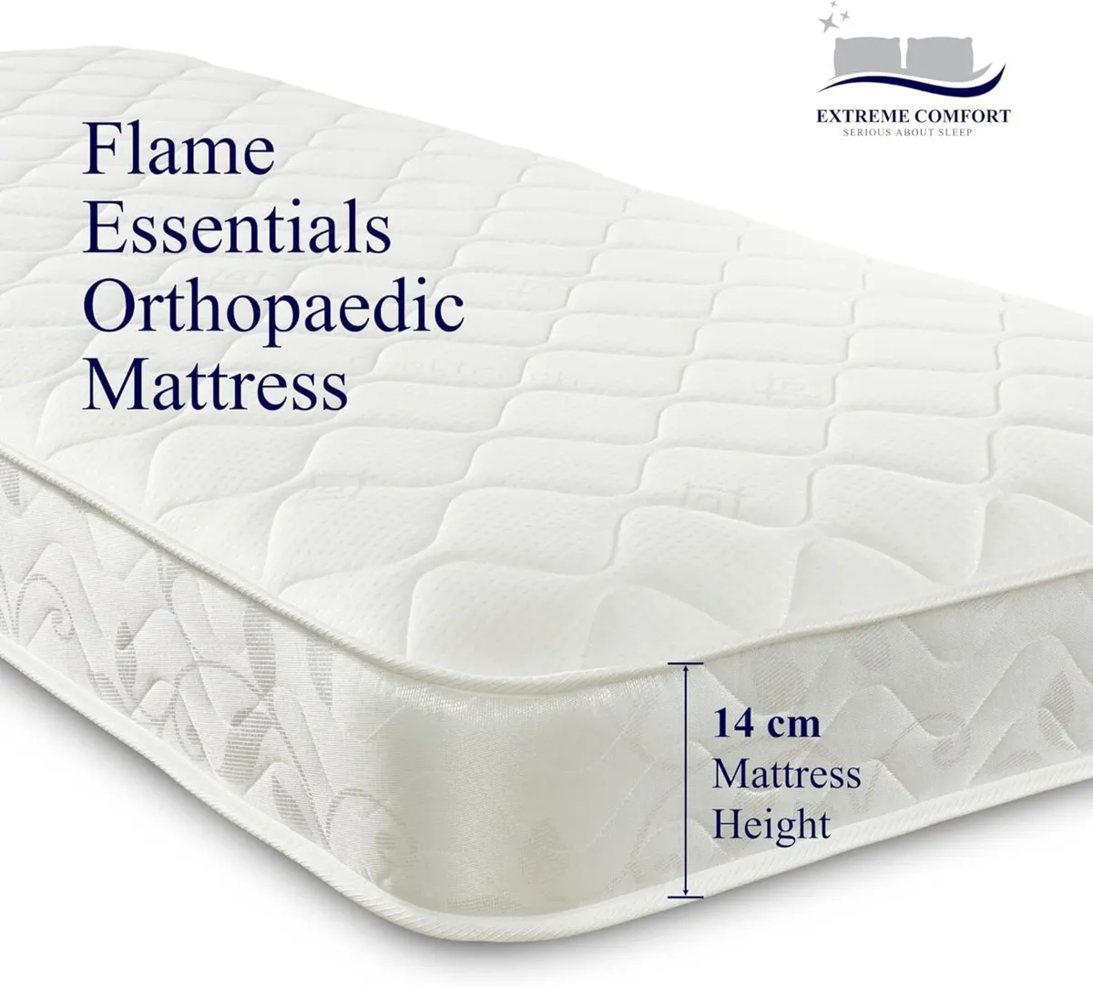 Flame Essentials Orthopaedic Mattress 4’ Firm - Image 4