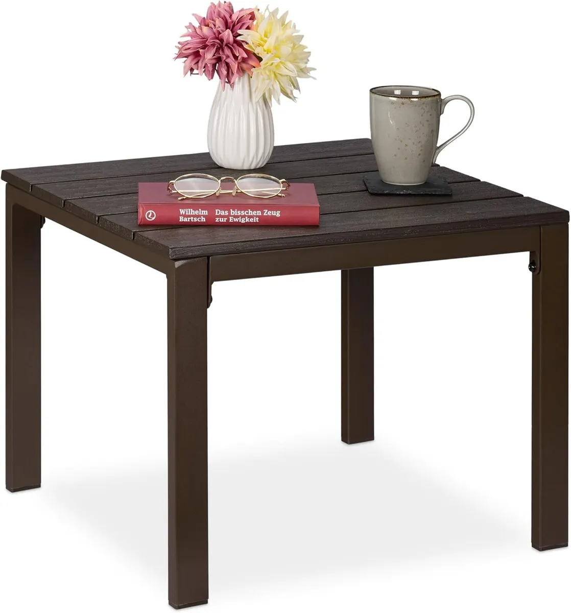 Side Table for Balcony Weatherproof Also Terrace - Image 1